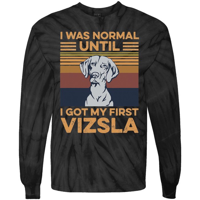 Magyar Vizsla Design For A Magyar Vizsla Owner Tie-Dye Long Sleeve Shirt