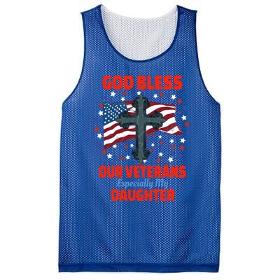 Military Veteran Daughter For Proud Dad Mom Mother Father Gift Mesh Reversible Basketball Jersey Tank