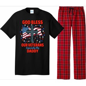 Military Veteran Daddy For Proud Daughter Or Son Gift Pajama Set