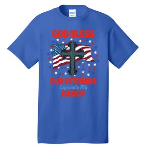 Military Veteran Daddy For Proud Daughter Or Son Gift Tall T-Shirt