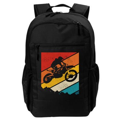 Motocross Vintage Dirt Bike Mx Enduro Motorcycle Biker Gift Backpack