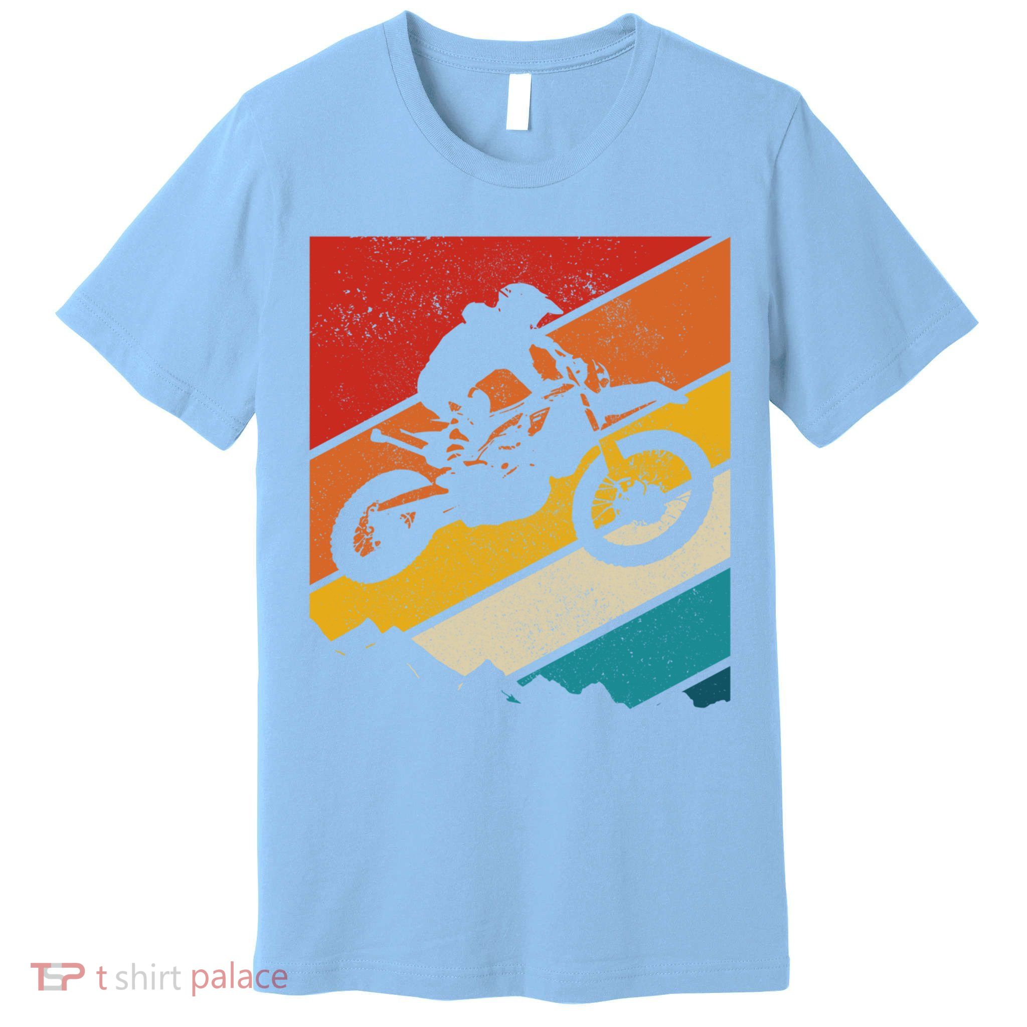 Motocross Vintage Dirt Bike Mx Enduro Motorcycle Biker Gift Premium T-Shirt