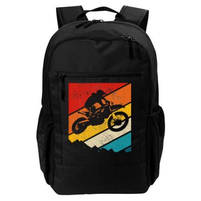 Motocross Vintage Dirt Bike MX Enduro Motorcycle Biker Gift Daily Commute Backpack