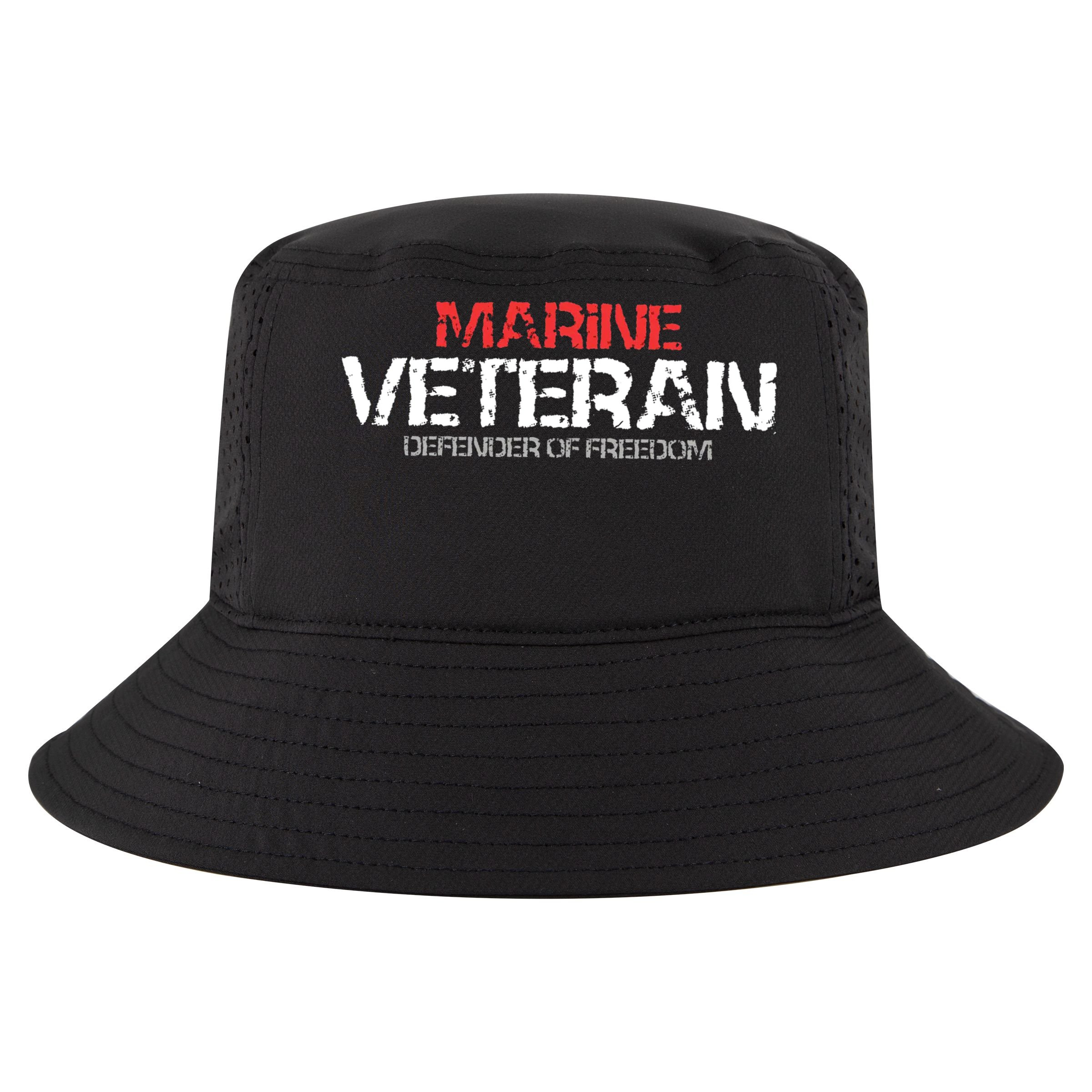 Marine Veteran Defender Of Freedom Cooling Performance Crew T-Shirt