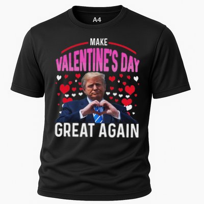 Make Valentine Day Great Again Funny Trump Lovers 2025 Cooling Performance Crew T-Shirt