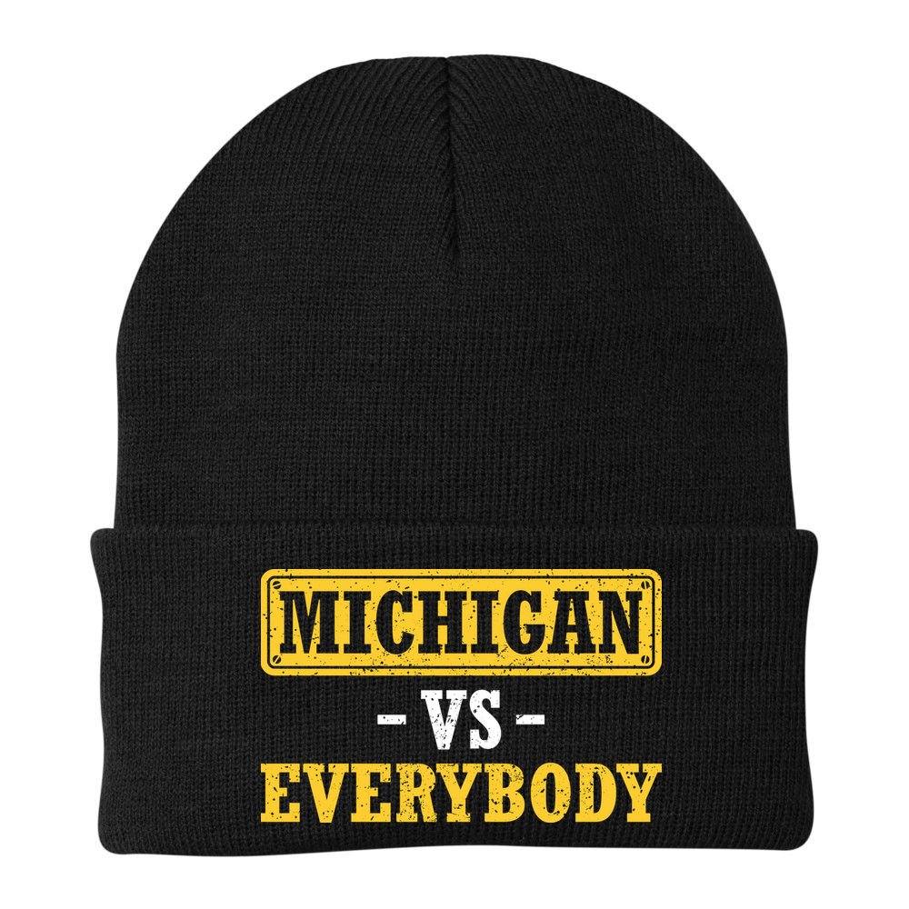 Michigan Vs Everybody Champions Beanie