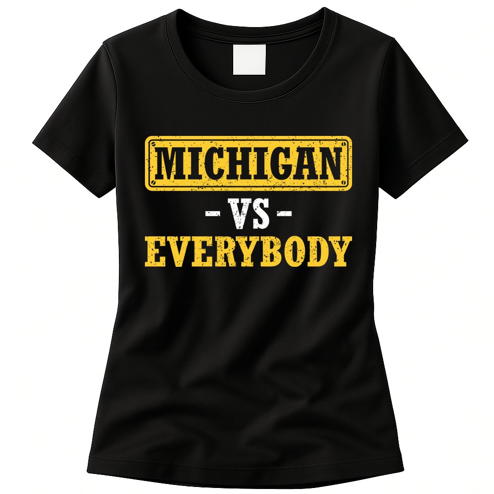 Michigan Vs Everybody Champions Womens T-Shirt
