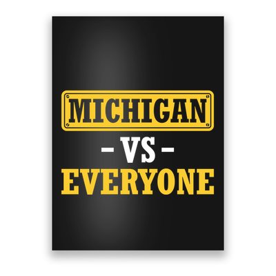 Michigan V Everybody B1g Ten Champs Poster
