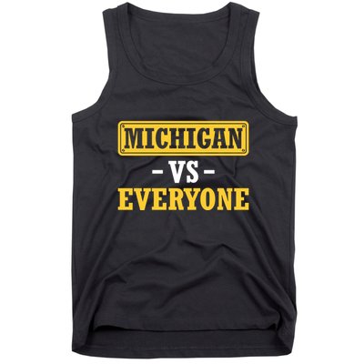 Michigan V Everybody B1g Ten Champs Tank Top