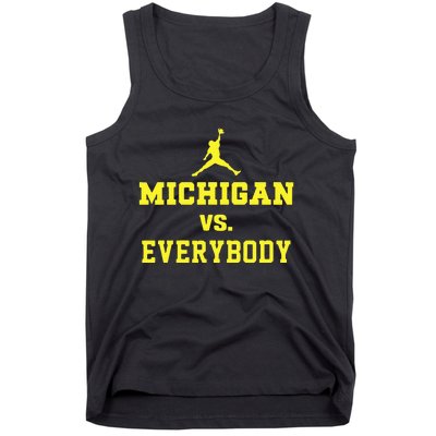 Michigan vs Everyone Everybody Quotes  Tank Top