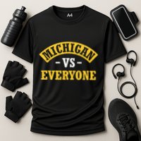 Michigan Vs Everyone Champs Cooling Performance Crew T-Shirt