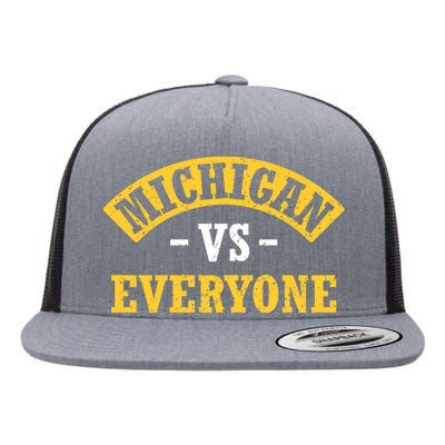 Michigan Vs Everyone Champs Flat Bill Trucker Hat