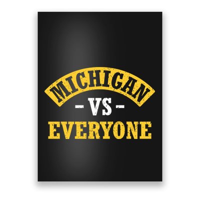Michigan Vs Everyone Champs Poster