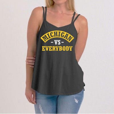 Michigan Verss Everybody Go Blue Women's Strappy Tank