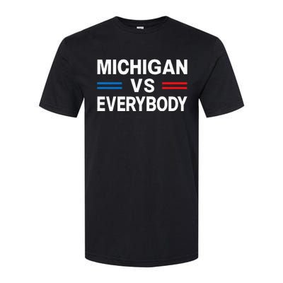 Michigan Vs Everyone Everybody  Softstyle® CVC T-Shirt