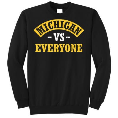 Michigan V Everybody Playoff Tall Sweatshirt