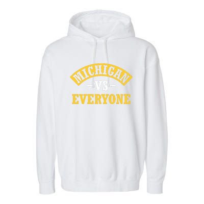 Michigan V Everybody Playoff Garment-Dyed Fleece Hoodie