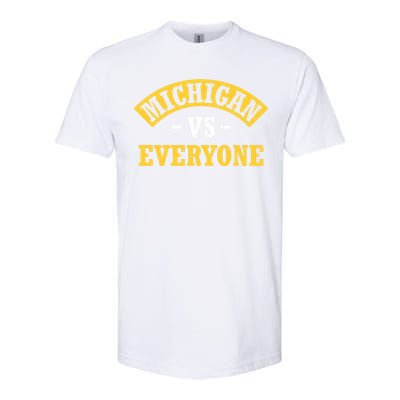 Michigan V Everybody Playoff Softstyle CVC T-Shirt