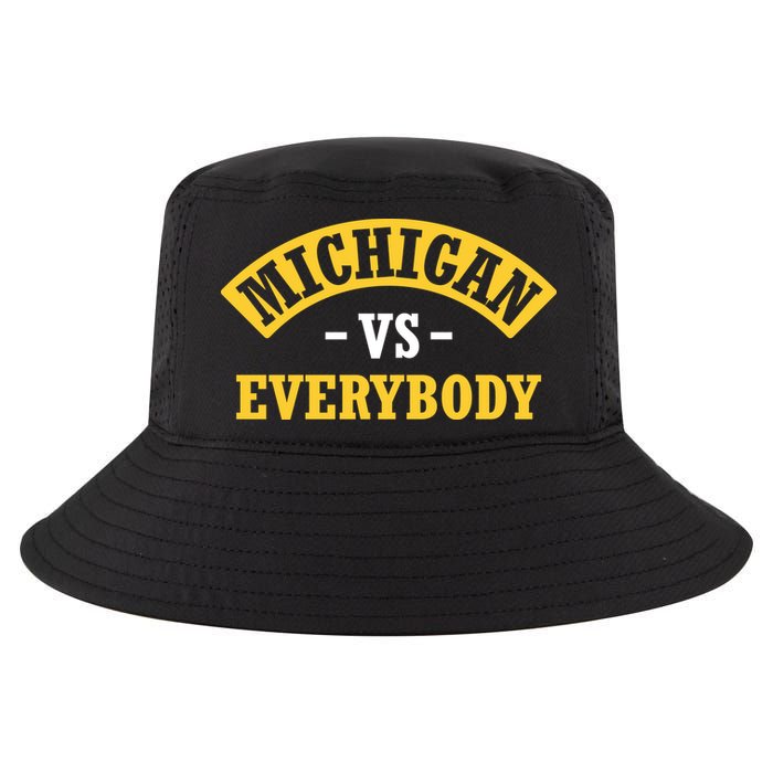 Michigan V Everyone Cool Comfort Performance Bucket Hat
