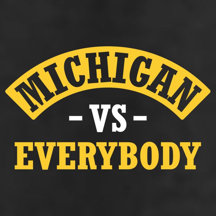 Michigan V Everyone Cool Comfort Performance Bucket Hat