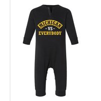 Michigan V Everyone Infant Fleece One Piece