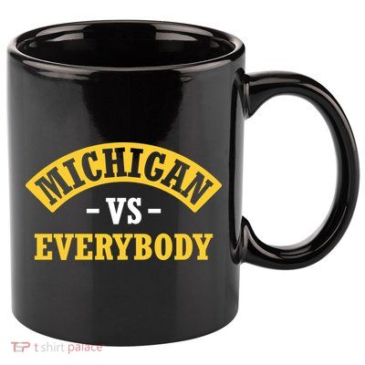 Michigan V Everyone 11oz C Handle Ceramic Mug