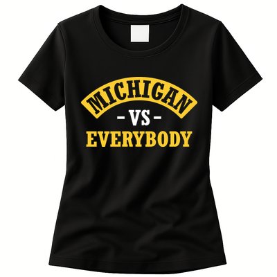 Michigan V Everyone Womens T-Shirt