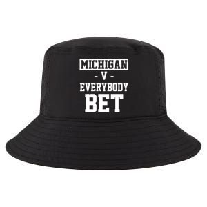 Michigan V Everybody Bet Football Fan Cool Comfort Performance Bucket Hat