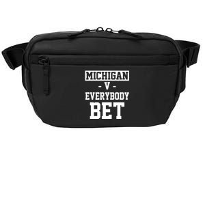 Michigan V Everybody Bet Football Fan Crossbody Pack