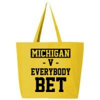 Michigan V Everybody Bet Football Fan 25L Jumbo Tote