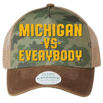 Michigan Vs. Everybody Legacy Tie Dye Trucker Hat