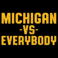 Michigan Vs. Everybody Women's Perfect Tri Rocker Tank