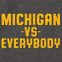 Michigan Vs. Everybody Vector Backpack