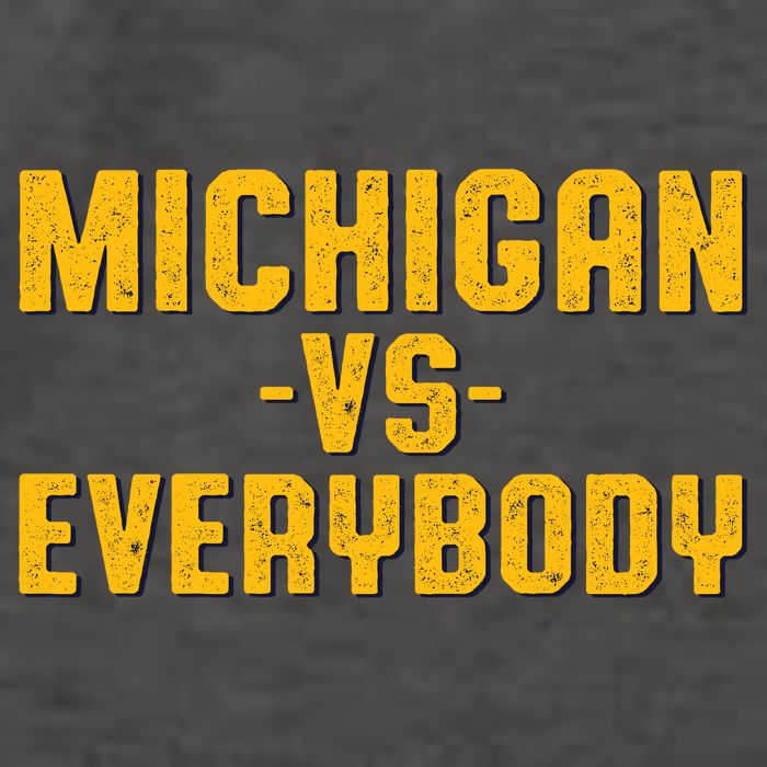 Michigan Vs. Everybody Vector Backpack