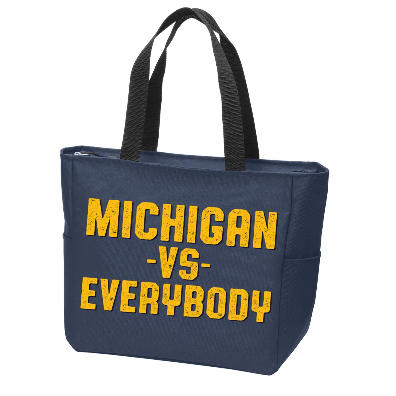 Michigan Vs. Everybody Zip Tote Bag