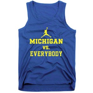 Michigan vs Everyone Everybody Quotes  Tank Top