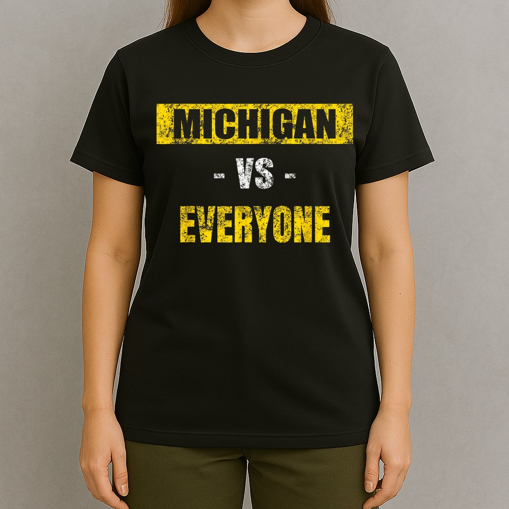 Michigan Vs. Everyone Vintage Michigan Revenge Tour T-Shirt