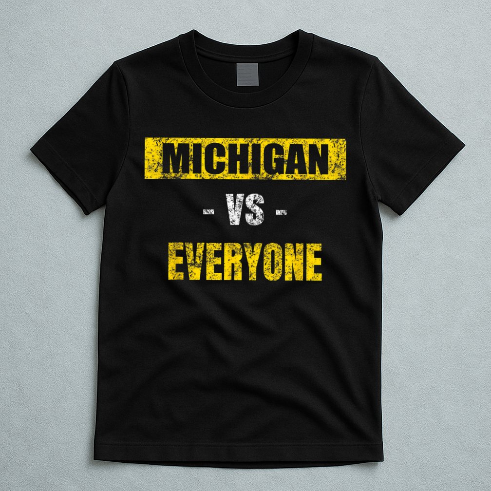Michigan Vs. Everyone Vintage Michigan Revenge Tour T-Shirt