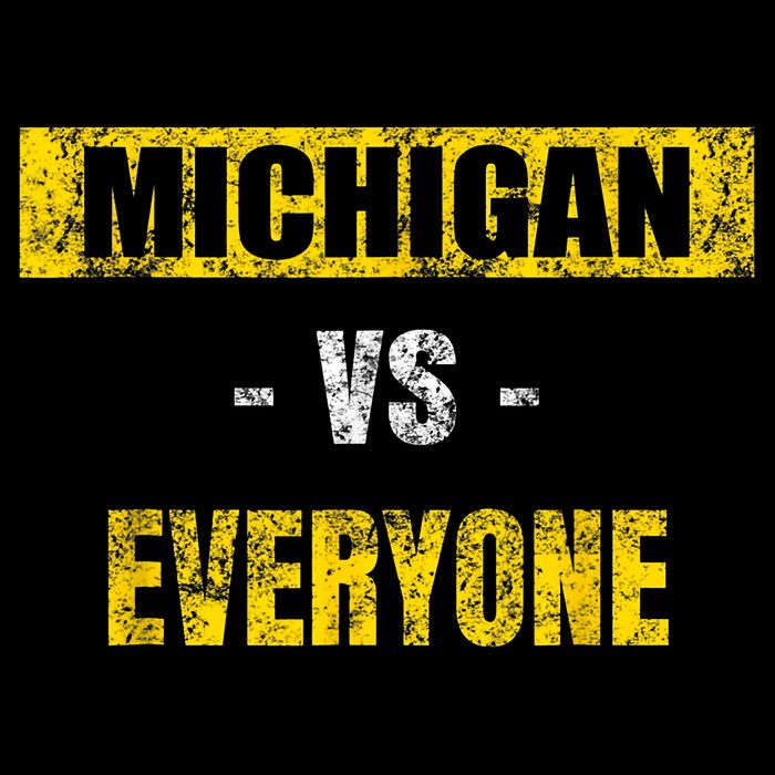 Michigan Vs. Everyone Vintage Michigan Revenge Tour T-Shirt