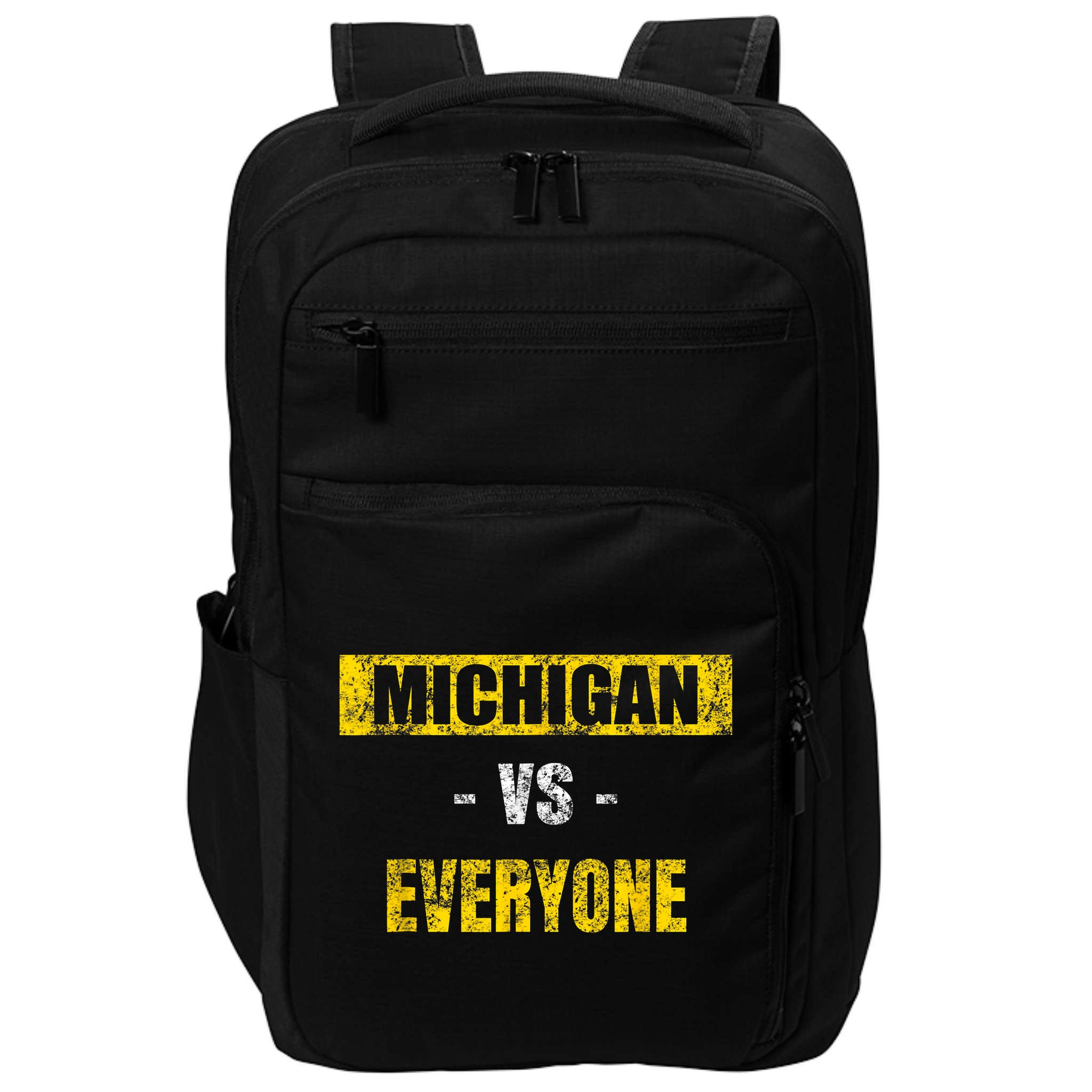 Michigan Vs. Everyone Vintage Michigan Revenge Tour Impact Tech Backpack