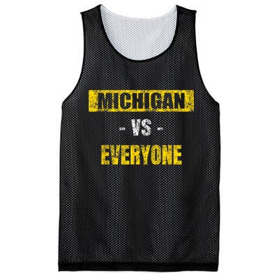 Michigan Vs. Everyone Vintage Michigan Revenge Tour Mesh Reversible Basketball Jersey Tank
