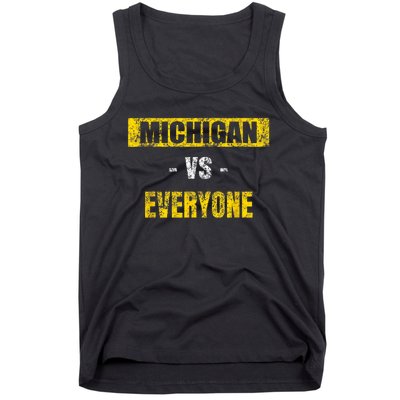 Michigan Vs. Everyone Vintage Michigan Revenge Tour Tank Top