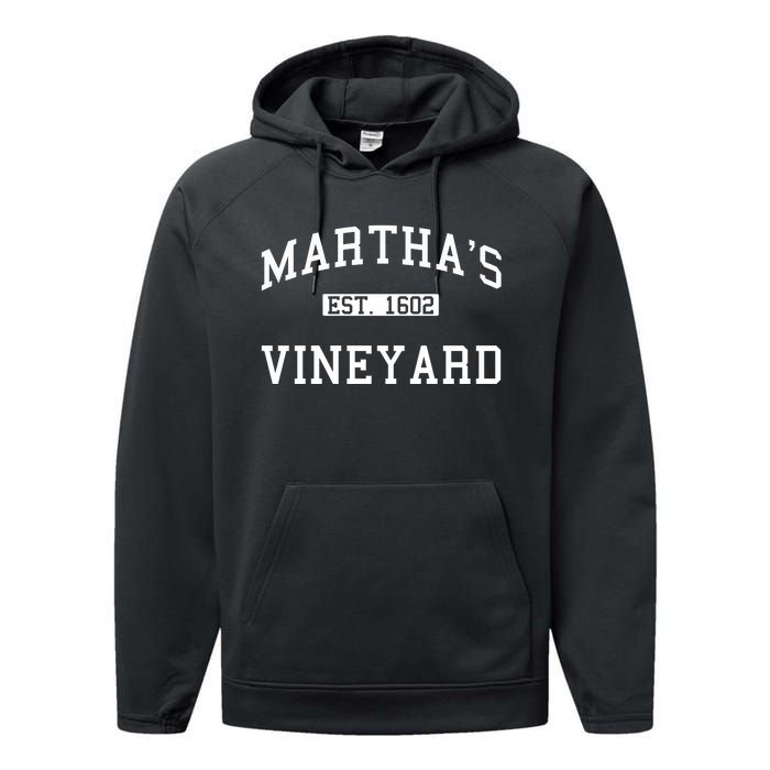 Martha's Vineyard Est 1602 Performance Fleece Hoodie