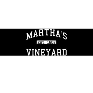 Martha's Vineyard Est 1602 Bumper Sticker