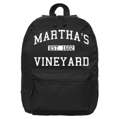 Martha's Vineyard Est 1602 16 in Basic Backpack