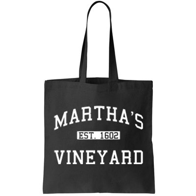 Martha's Vineyard Est 1602 Tote Bag