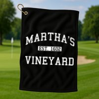 Martha's Vineyard Est 1602 Golf Towel