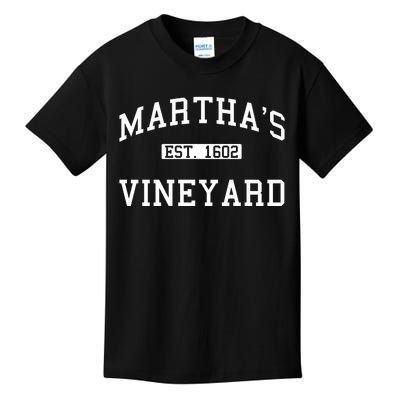 Martha's Vineyard Est 1602 Kids T-Shirt