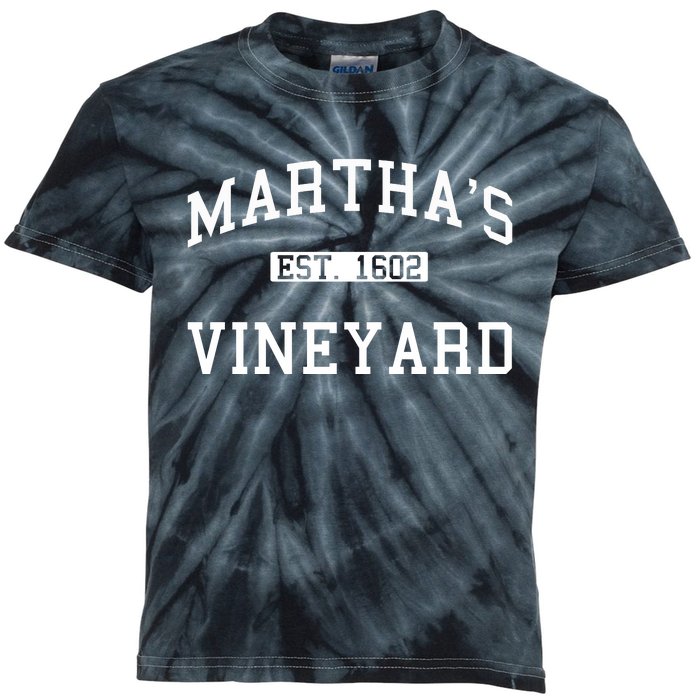 Martha's Vineyard Est 1602 Kids Tie-Dye T-Shirt