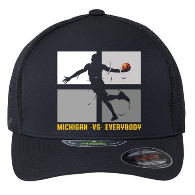 Michigan Vs. Everybody Flexfit Unipanel Trucker Cap